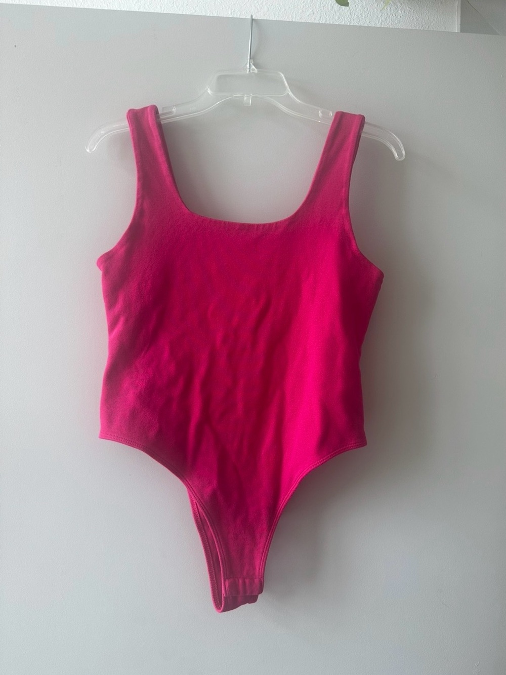 Women’s Hot Pink One-Piece Bodysuit